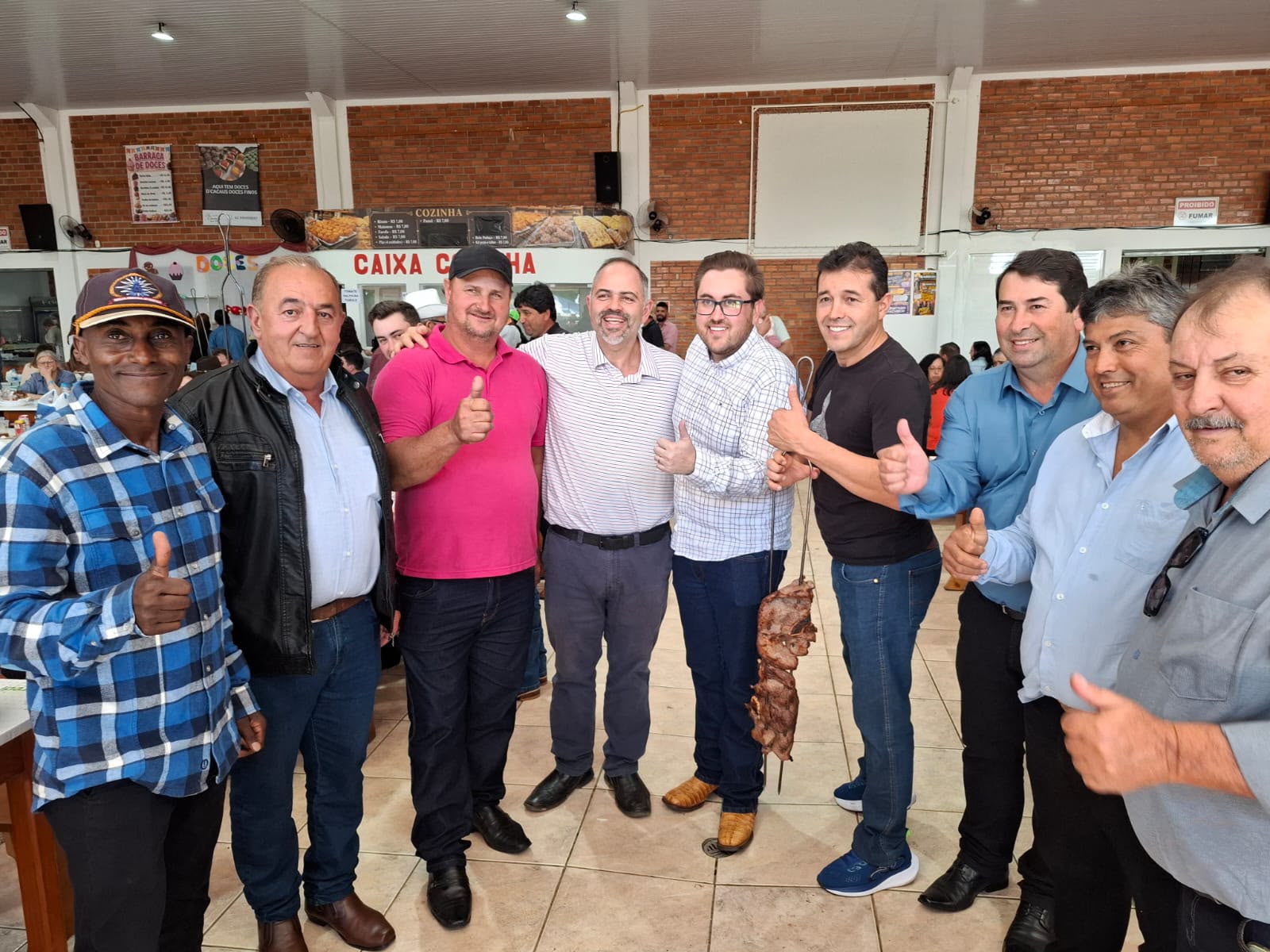 Artagão Júnior participa da 56ª Festa dos Motoristas e Agricultores em Ivaí e reforça parceria
