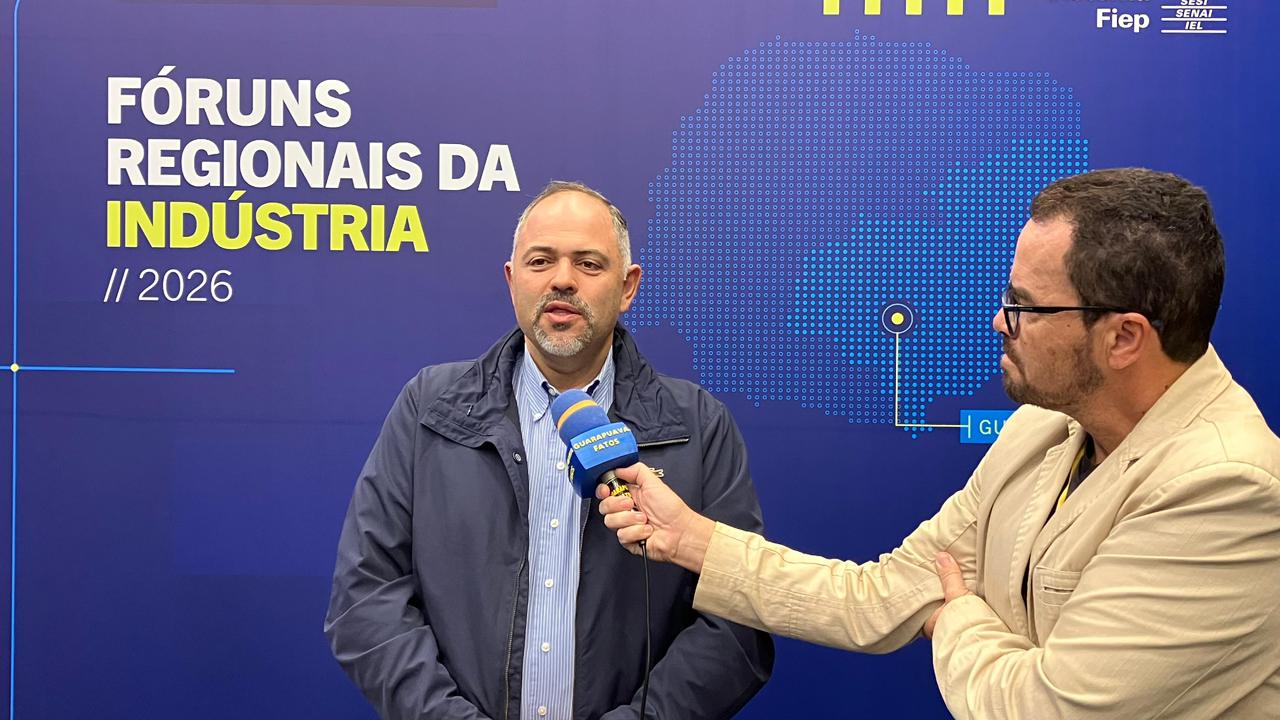 Artagão Júnior participa dos Fóruns Regionais da Indústria do Sistema Fiep, em Guarapuava