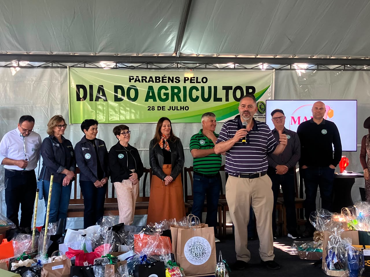 Artagão Júnior participa da tradicional Festa do Dia do Agricultor em Guarapuava