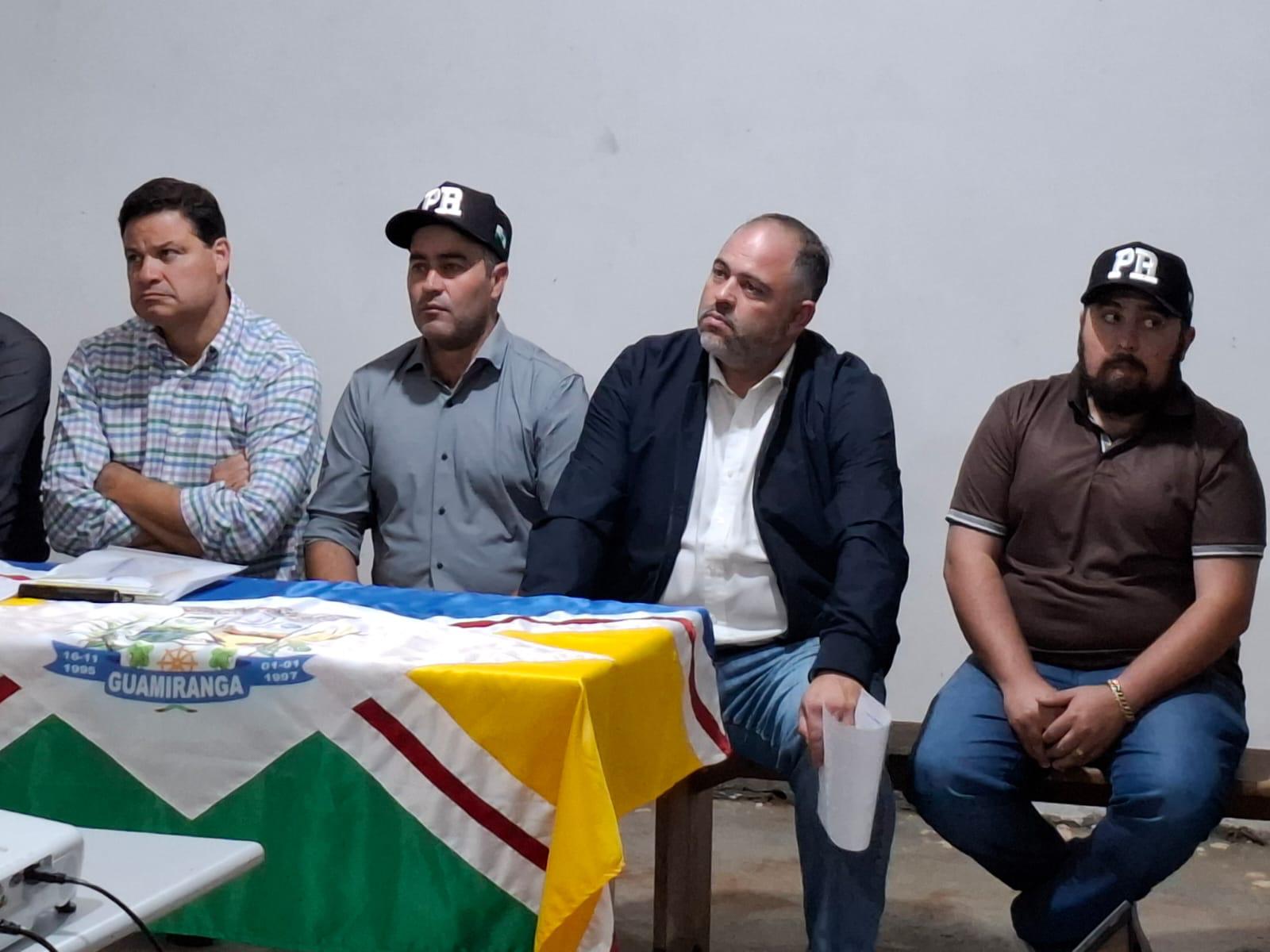 Artagão Júnior participa do anuncio de R$ 2,1 milhões em pavimentação asfáltica em Guamiranga