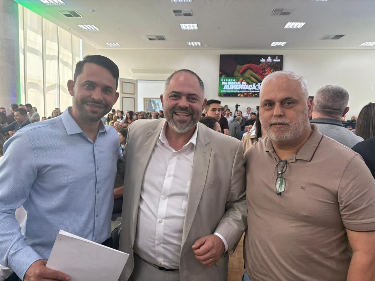 Artagão Júnior participa de celebração ao Dia Mundial da Alimentação, no Palácio do Iguaçu