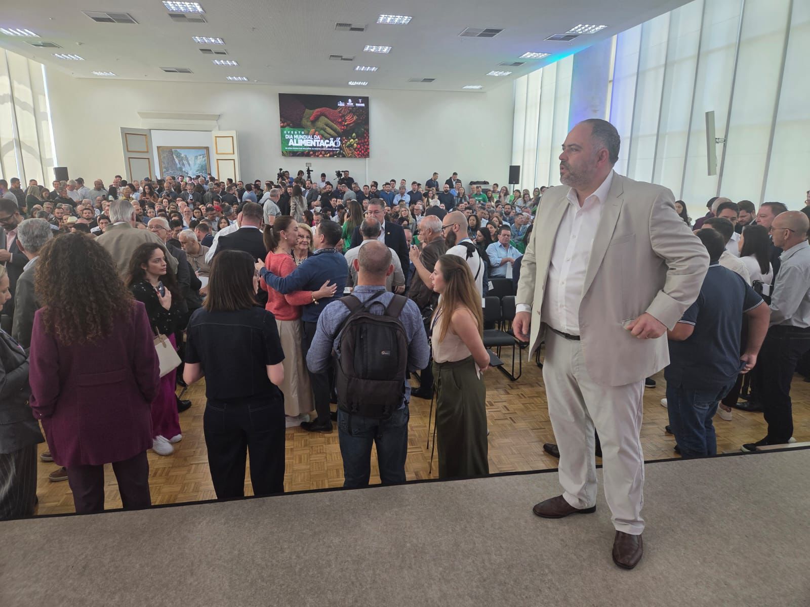 Artagão Júnior participa de celebração ao Dia Mundial da Alimentação, no Palácio do Iguaçu
