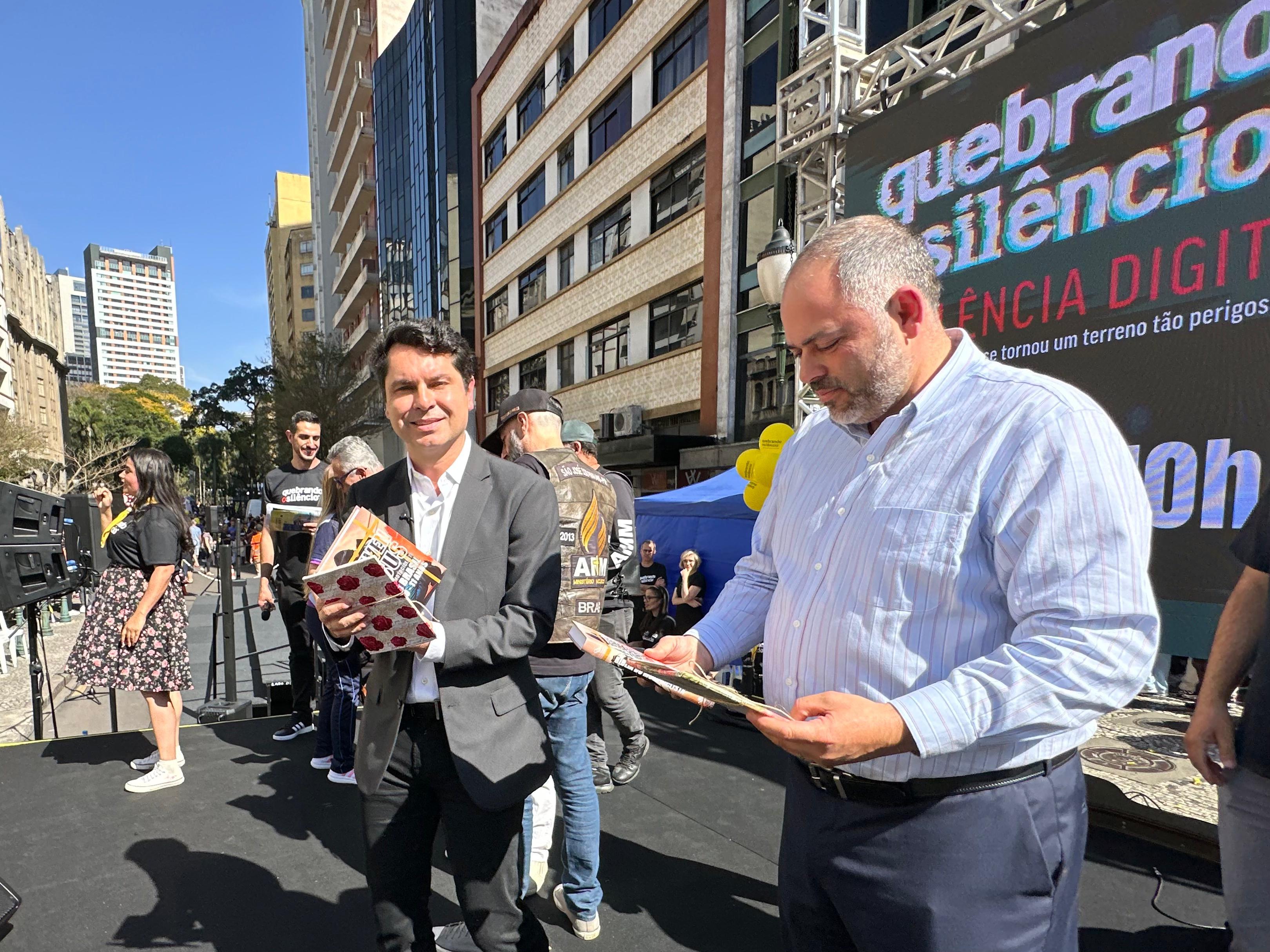 Deputado Artagão Júnior participa da mobilização
