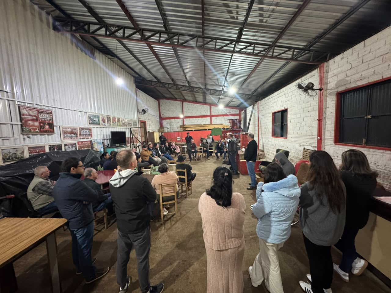 Reuniões nos municípios 