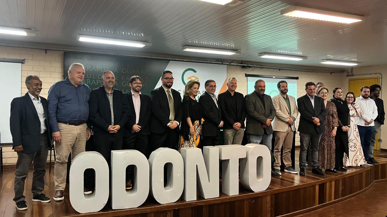 Artagão Júnior participa do lançamento do curso de Odontologia da Faculdade Guarapuava