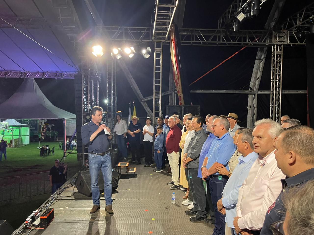 Artagão Júnior participa da abertura das comemorações dos 70 anos de São Pedro do Ivaí