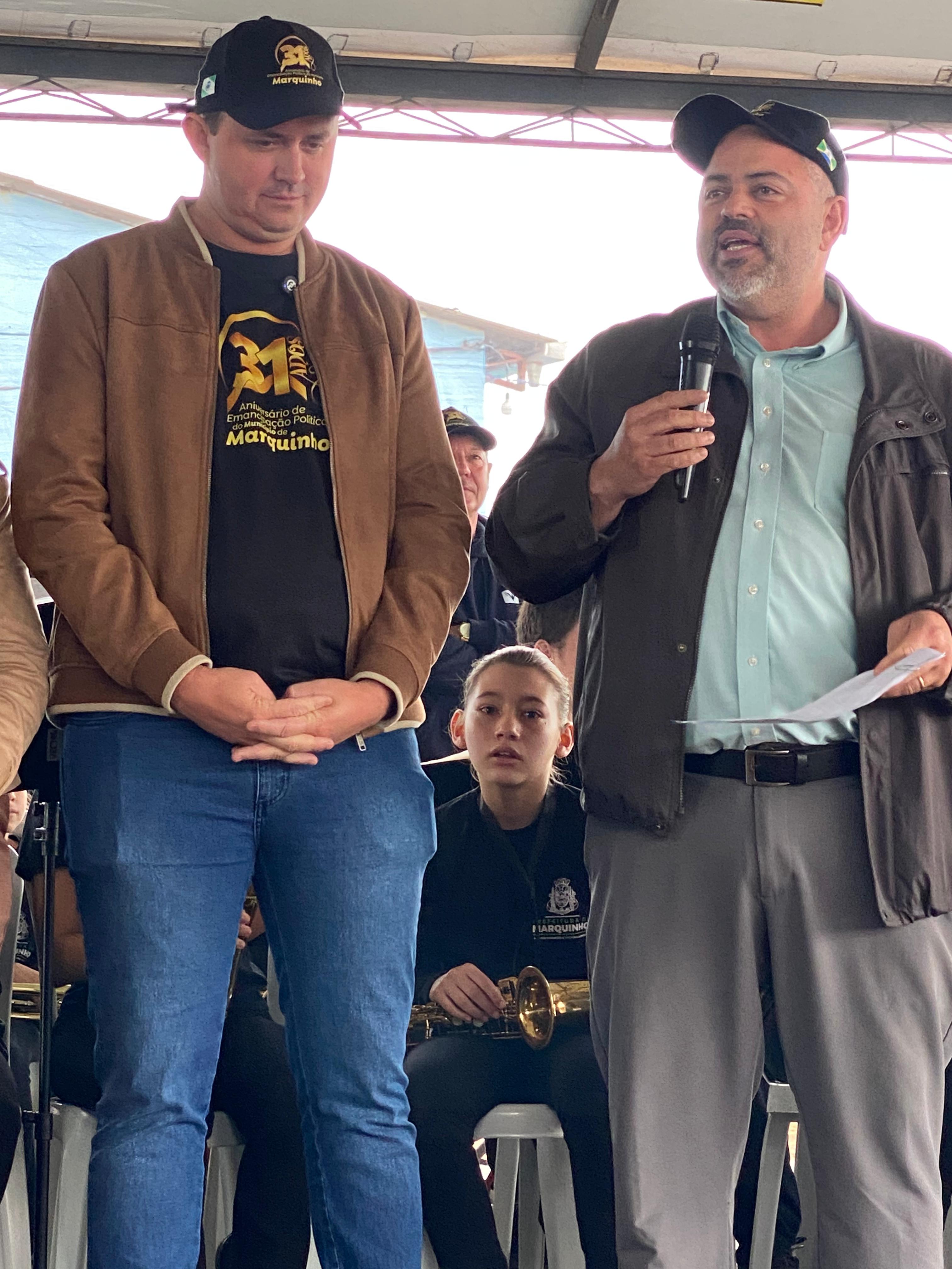 Artagão Júnior participa das comemorações pelos 31 anos de Marquinho