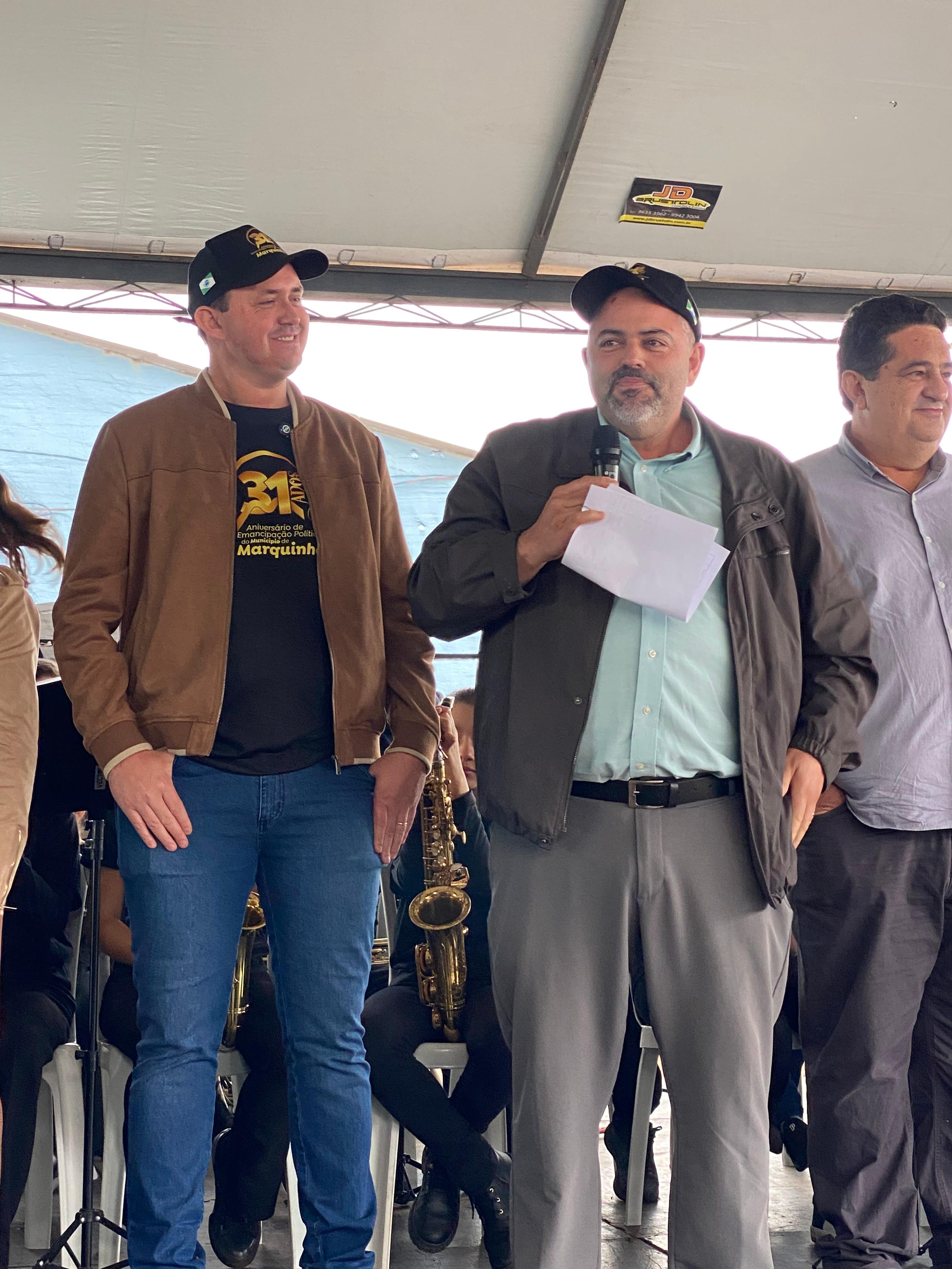 Artagão Júnior participa das comemorações pelos 31 anos de Marquinho