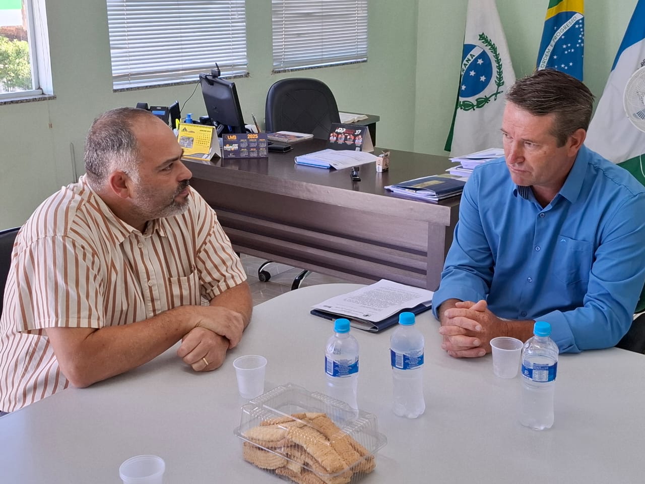 Artagão Júnior e prefeito Dimas alinham estratégias para o desenvolvimento de Inácio Martins