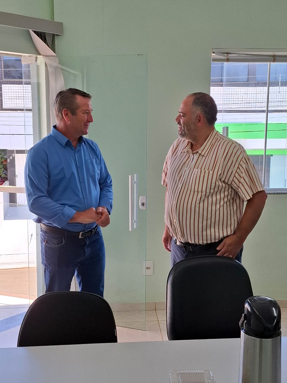 Artagão Júnior e prefeito Dimas alinham estratégias para o desenvolvimento de Inácio Martins