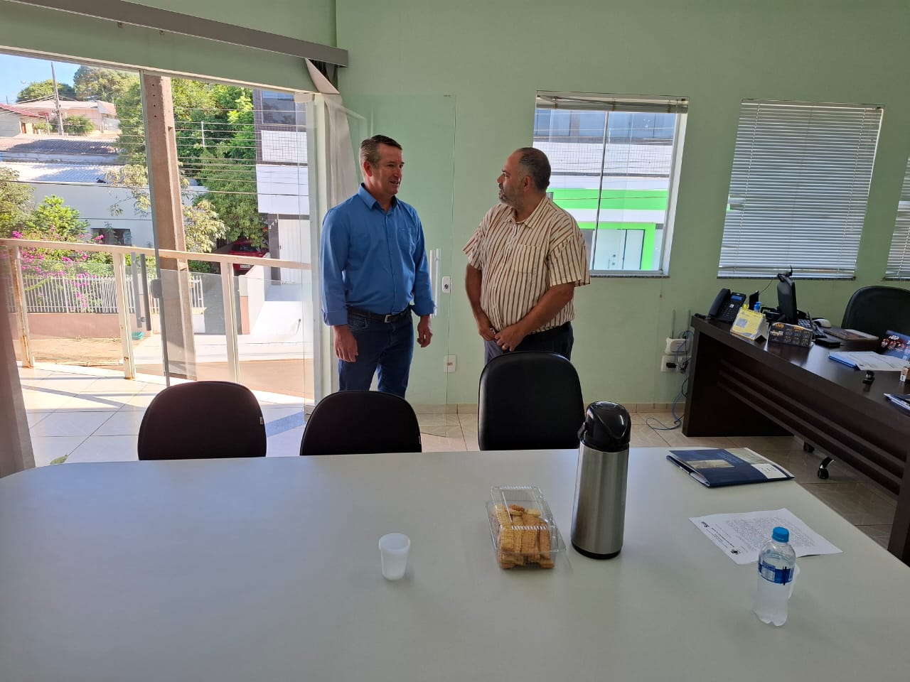 Artagão Júnior e prefeito Dimas alinham estratégias para o desenvolvimento de Inácio Martins
