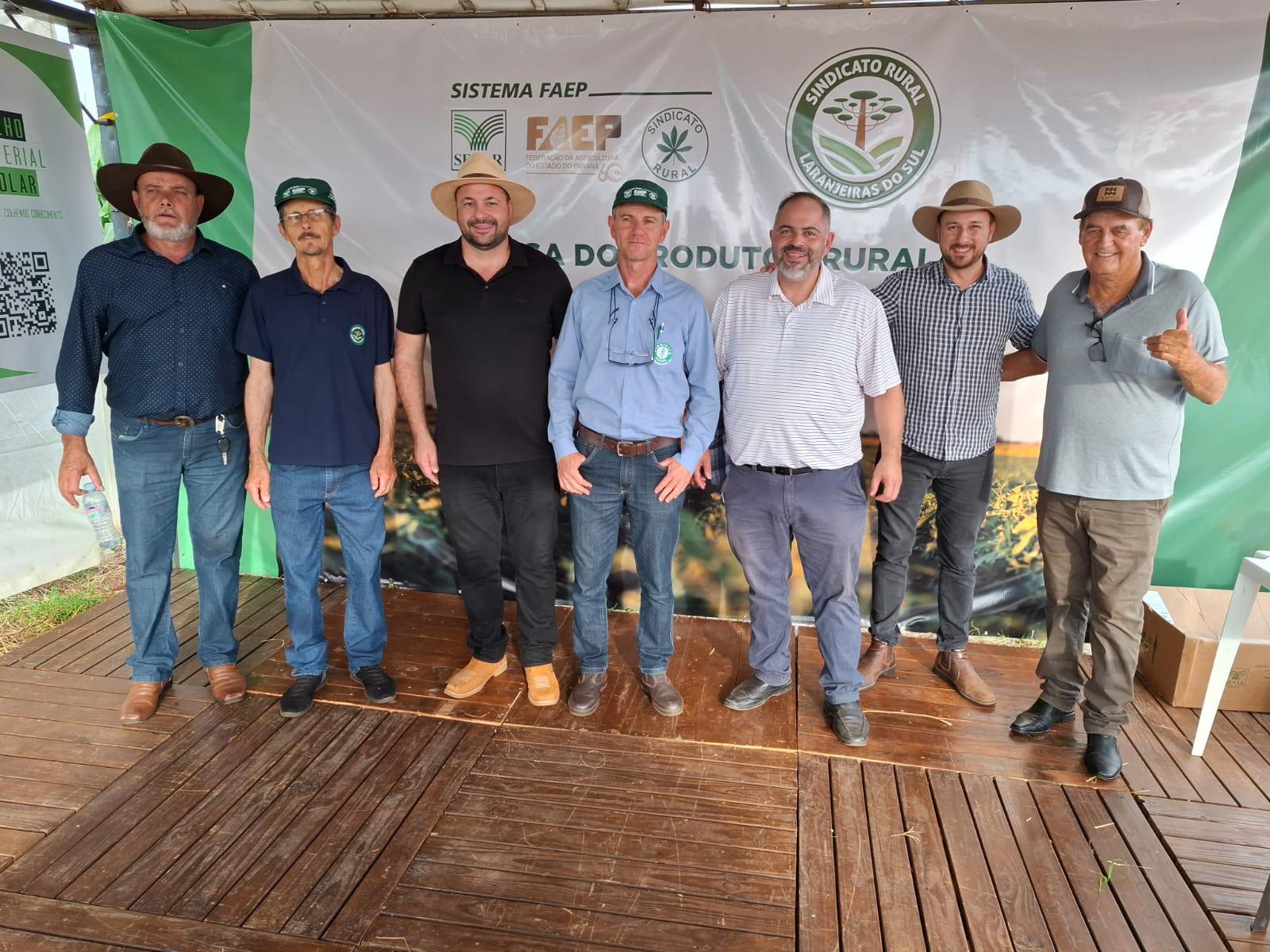 Artagão Júnior participa da Expoagro em Laranjeiras do Sul