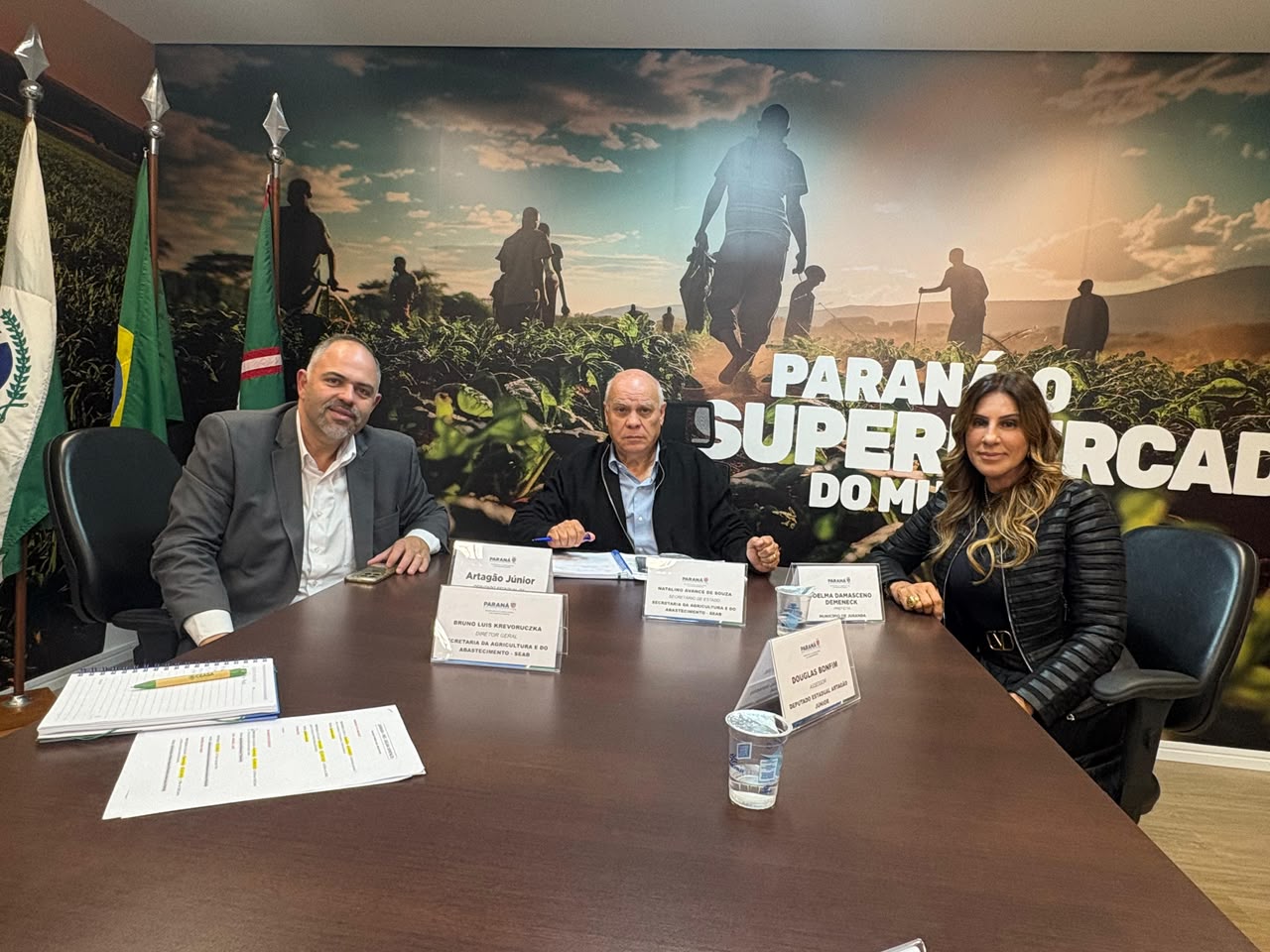 Artagão Júnior intermedeia reunião entre prefeitos e secretário da Agricultura para discutir demanda