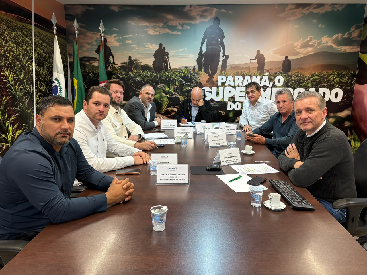 Artagão Júnior intermedeia reunião entre prefeitos e secretário da Agricultura para discutir demanda