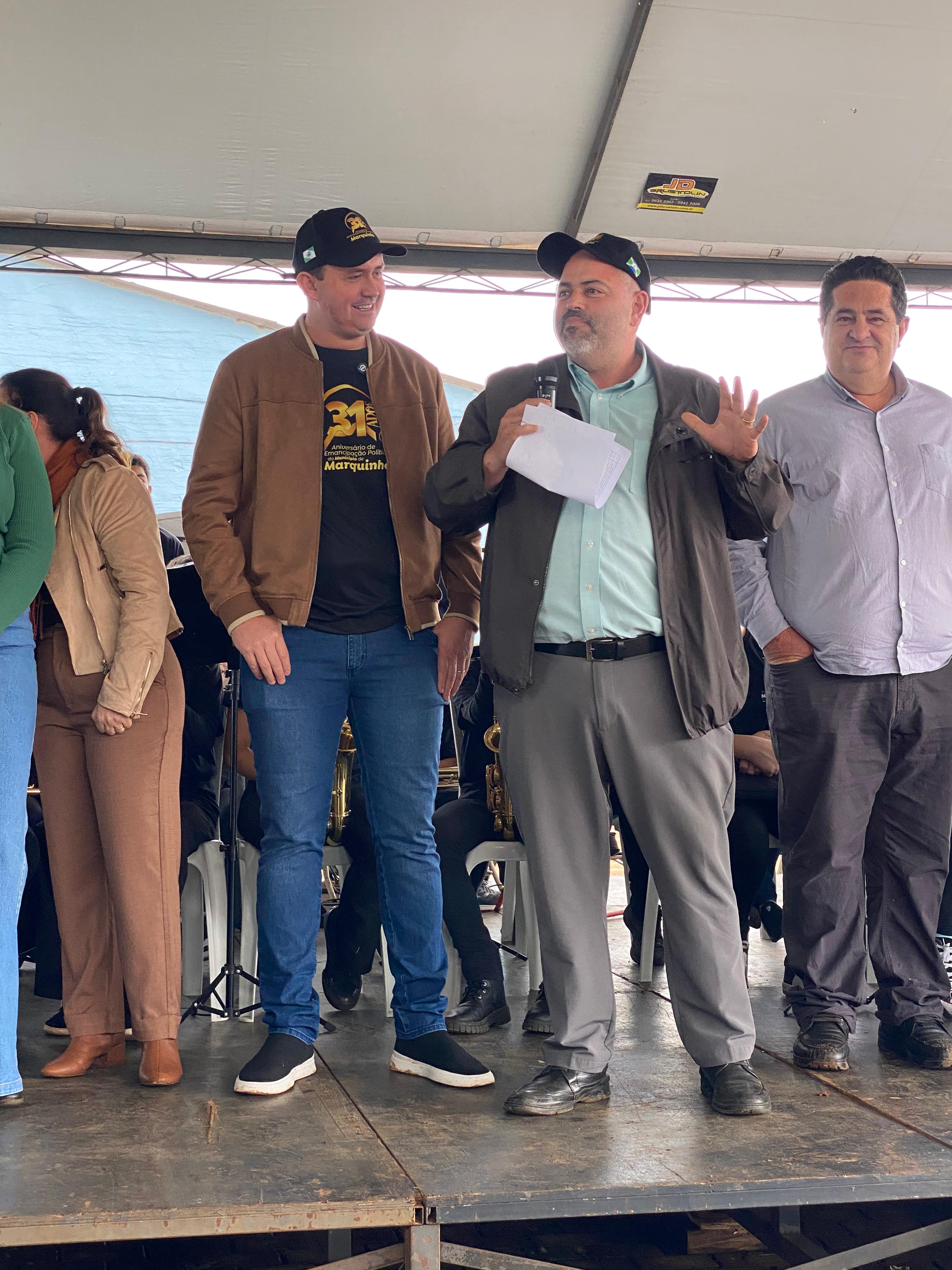 Artagão Júnior participa das comemorações pelos 31 anos de Marquinho