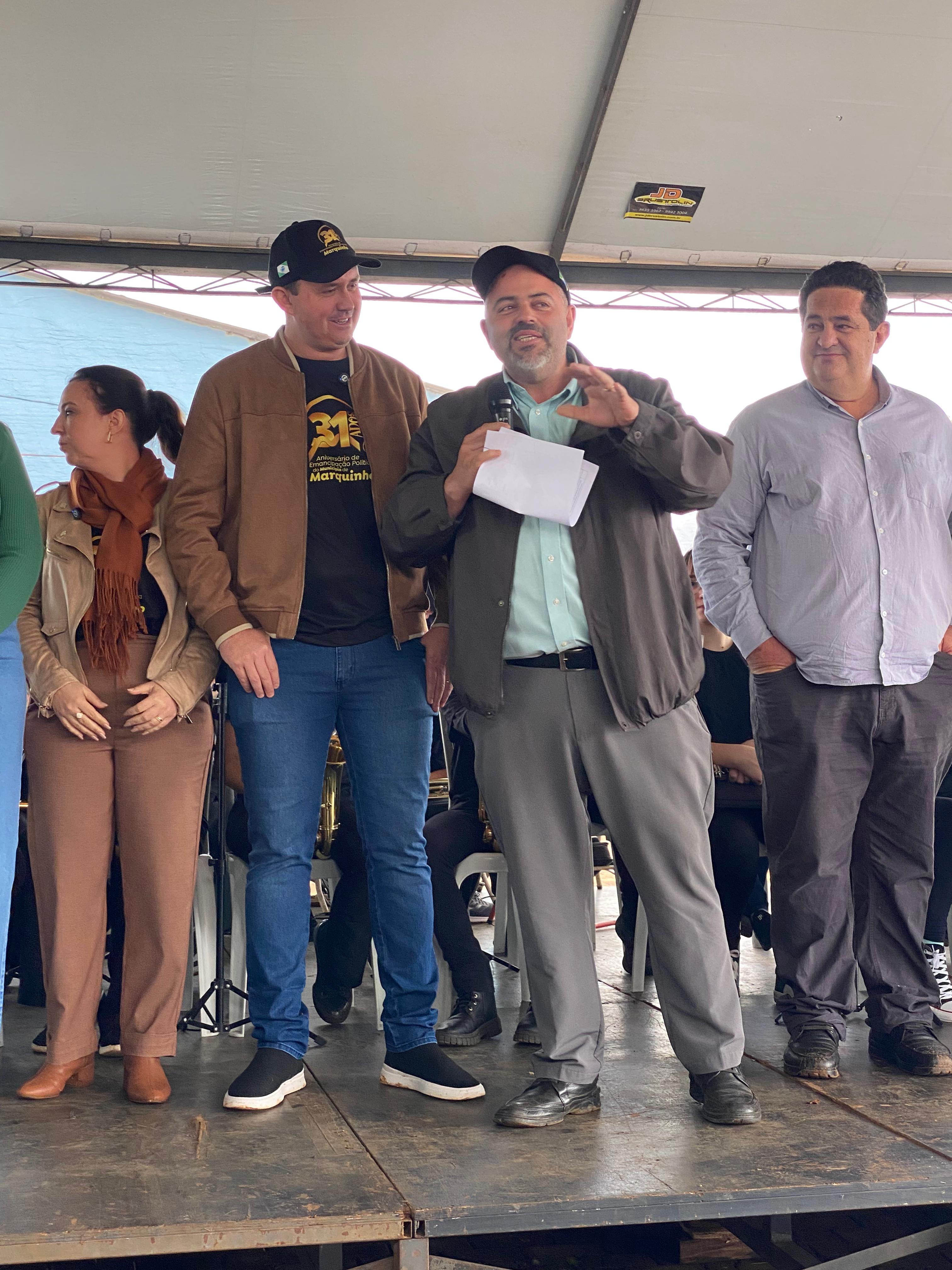 Artagão Júnior participa das comemorações pelos 31 anos de Marquinho