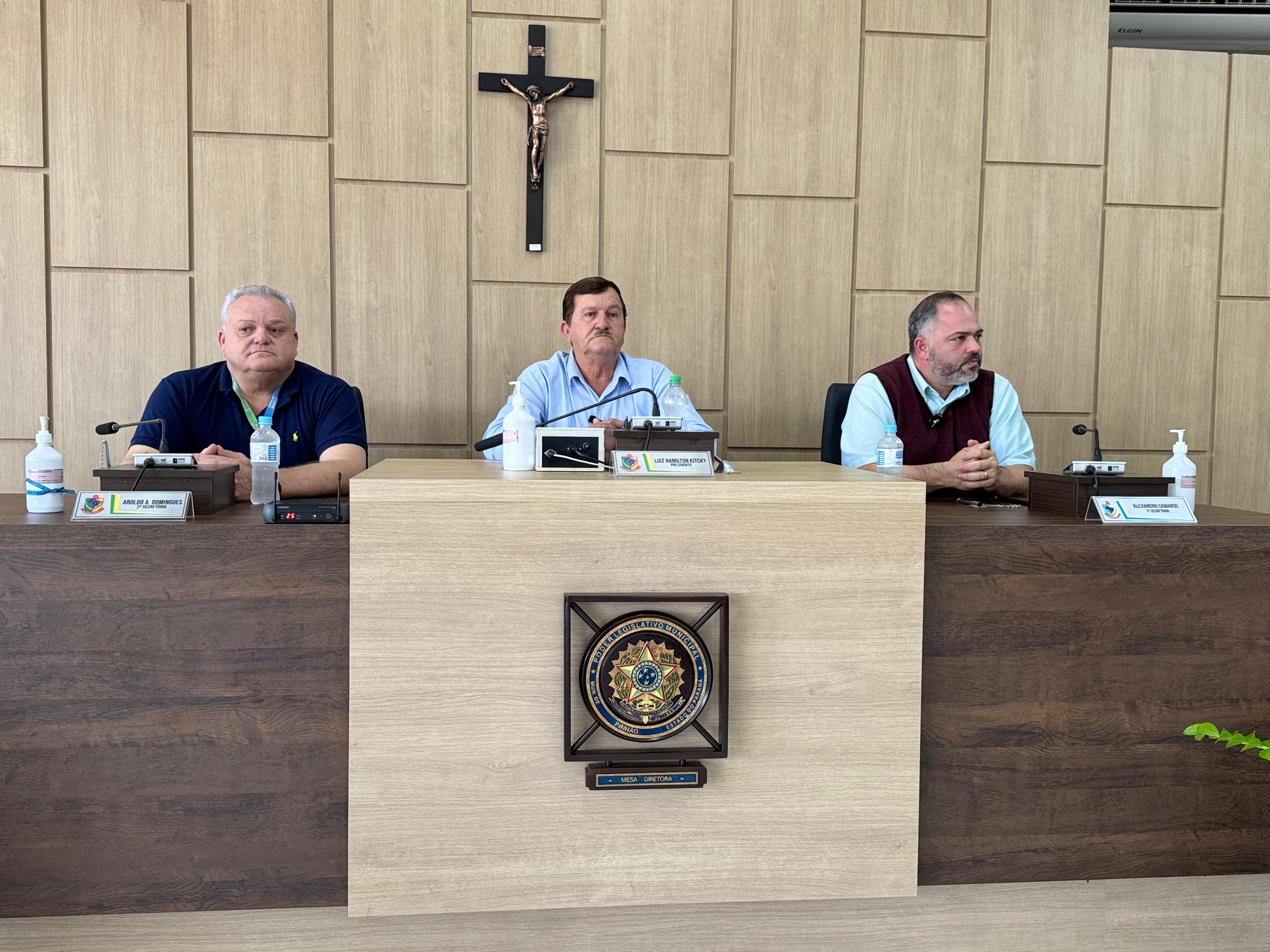 Artagão Júnior e prefeito Valdecir Biasebetti anunciam colégio agrícola em Pinhão