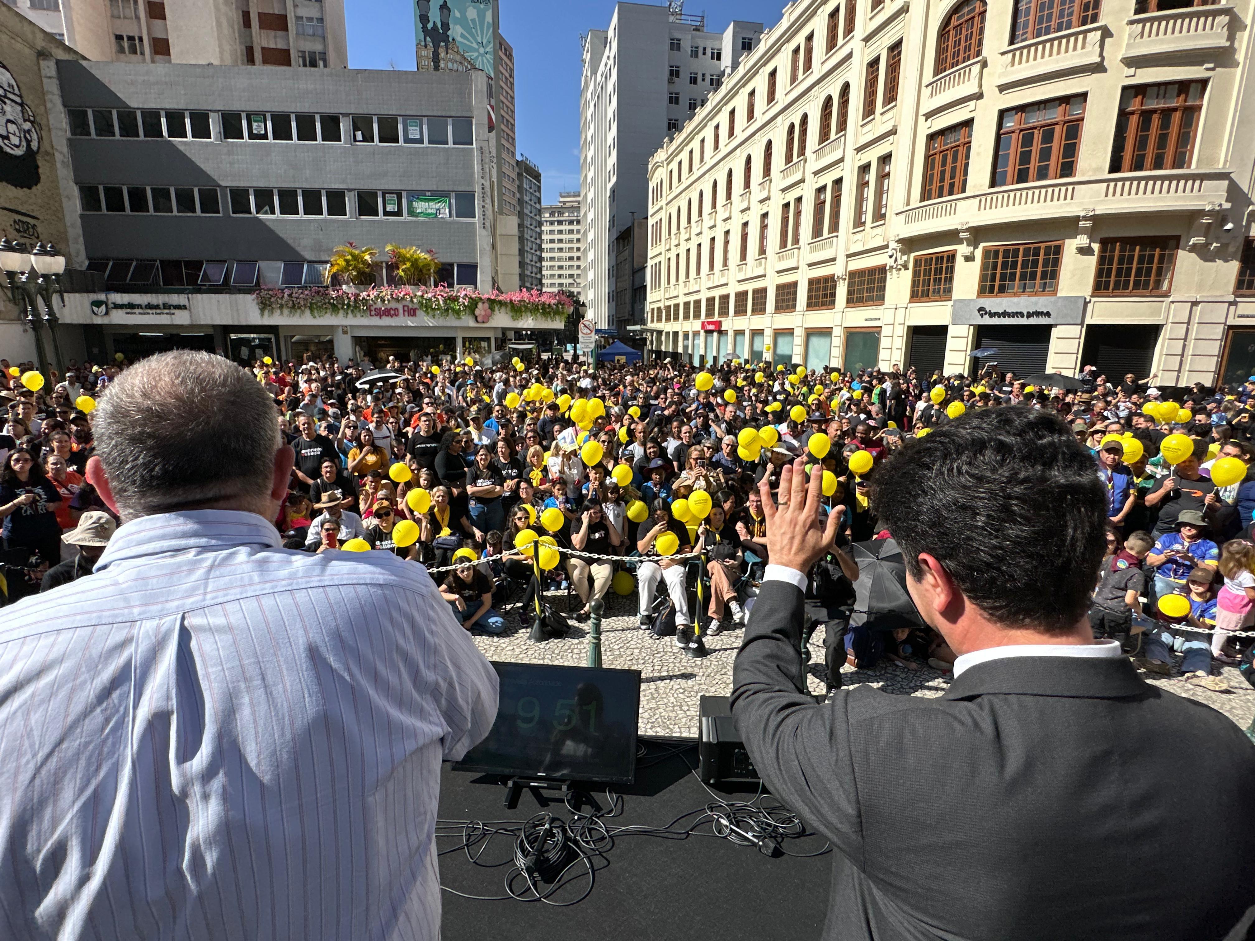Deputado Artagão Júnior participa da mobilização