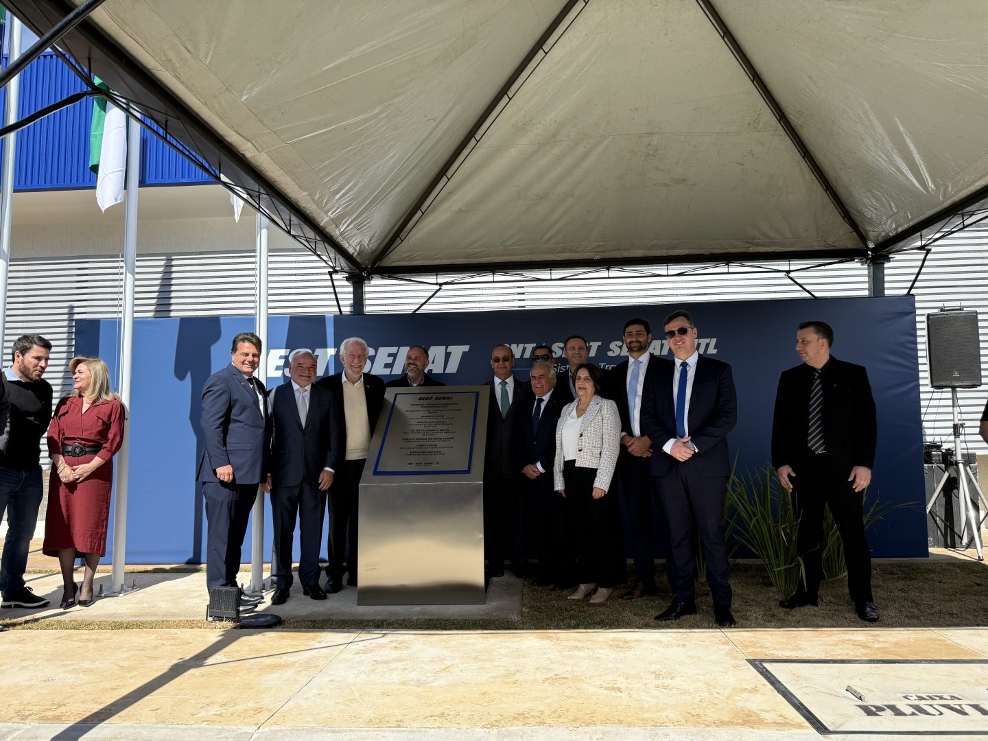 Artagão Júnior participa da inauguração da nova unidade do SEST SENAT em Guarapuava
