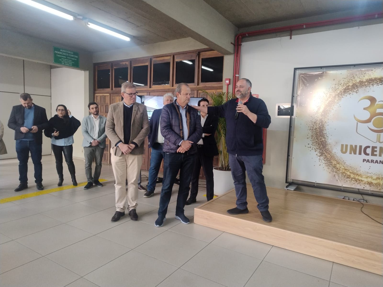Artagão Júnior participa da inauguração de obras no Câmpus Santa Cruz da Unicentro