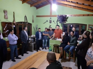 Reuniões nos municípios 