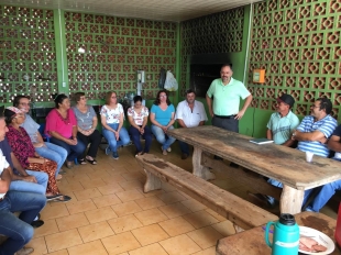 Reuniões nos municípios 